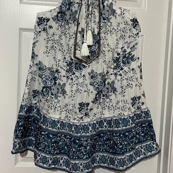 Mira Boutique Azul Pierina Short Dress - Picture 8 of 9